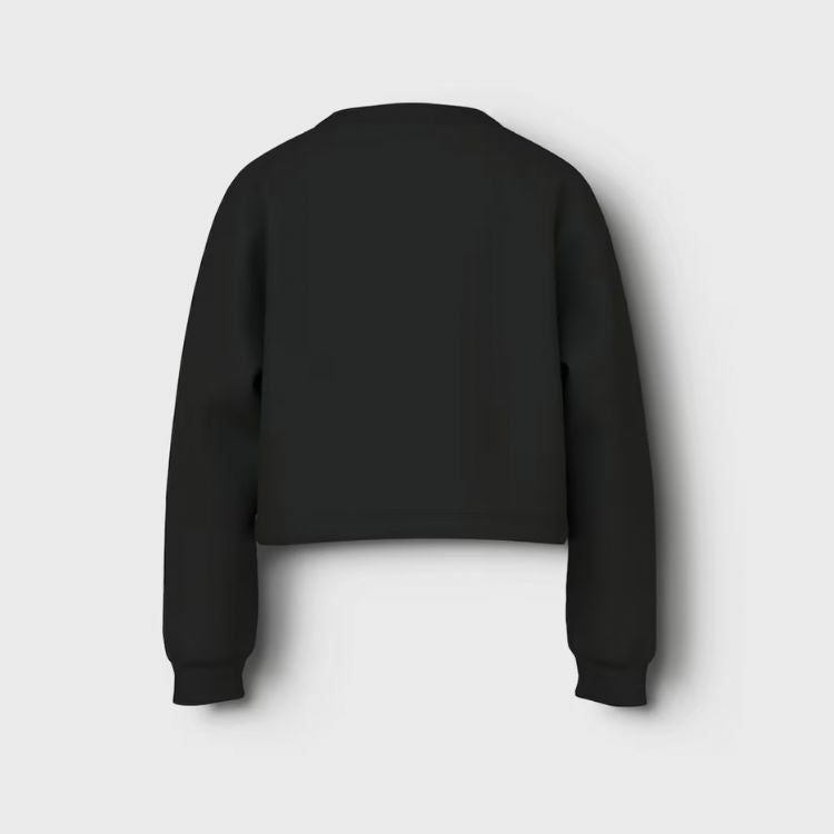 Name It pige Sweatshirt 'Connection' - Sort (kids)