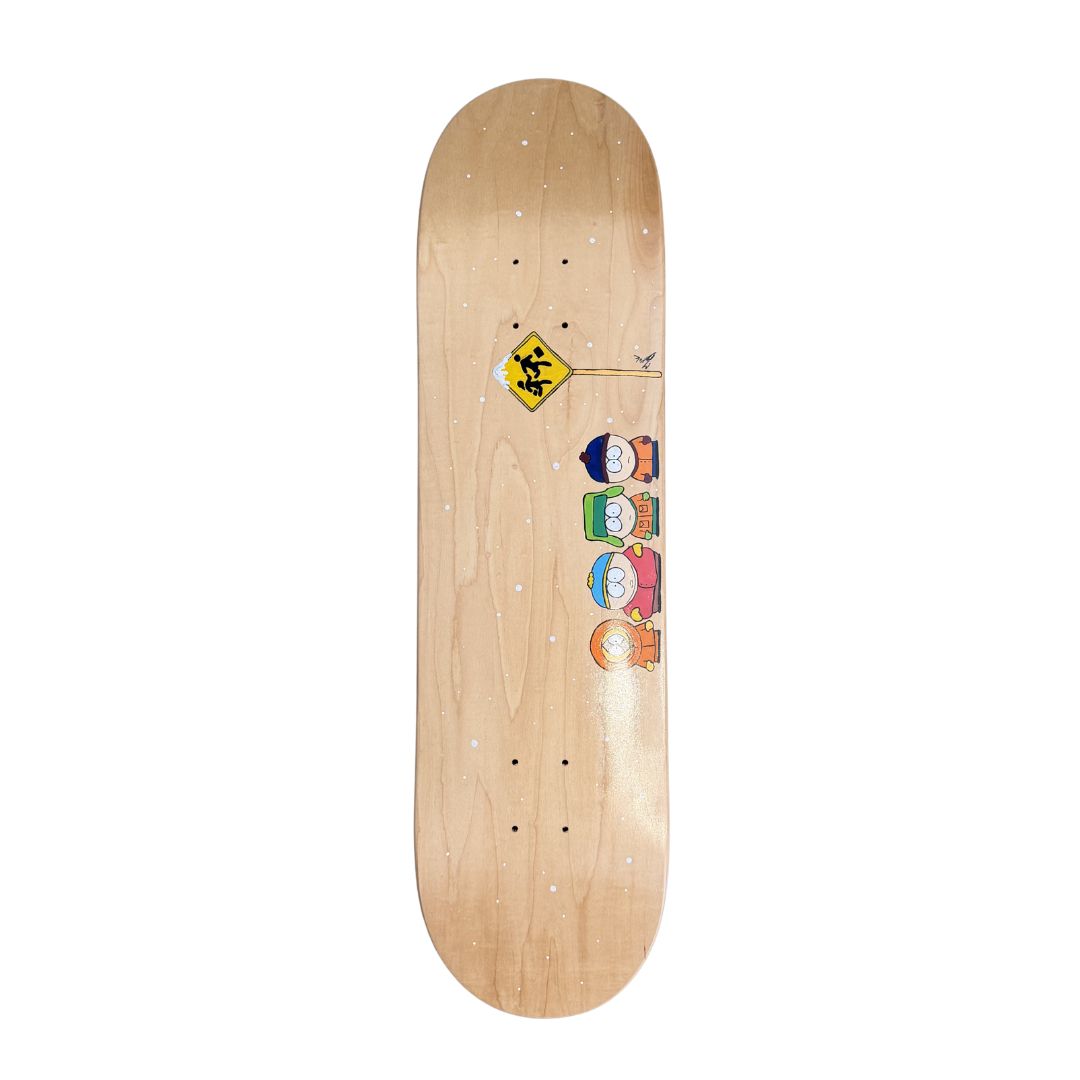 Custom made skateboard deck - South Park (8.25)