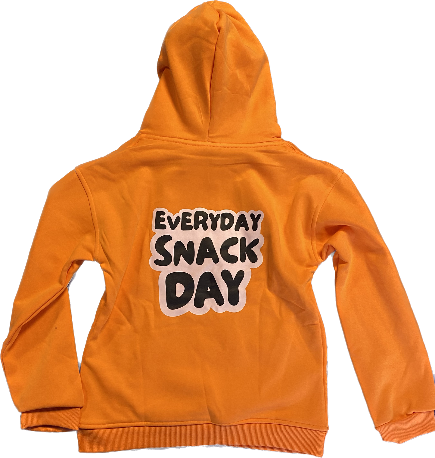 Kims Kiosk 'Everyday Snack Day' Hoodie - Orange (kids)