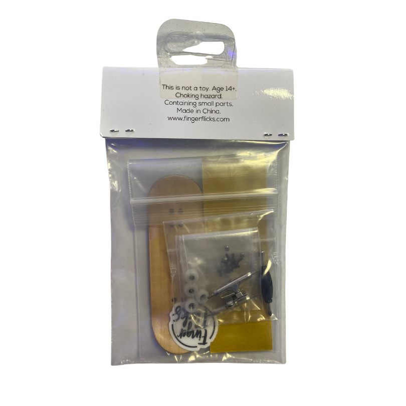 Finger flicks - Purple Wooden Complete fingerboard