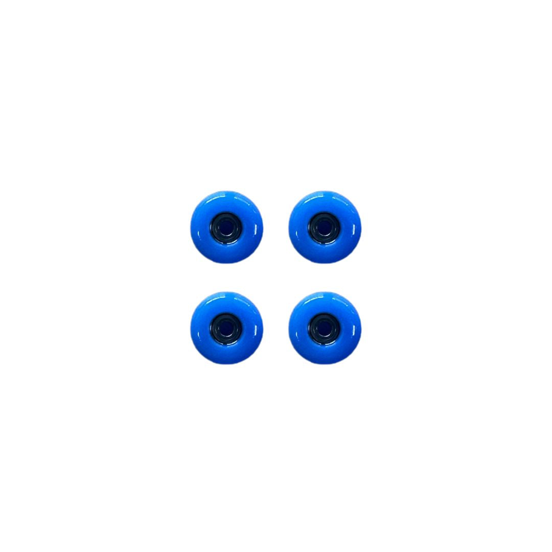 Fingerboardhjul med Fast Speed kuglelejer (blå)