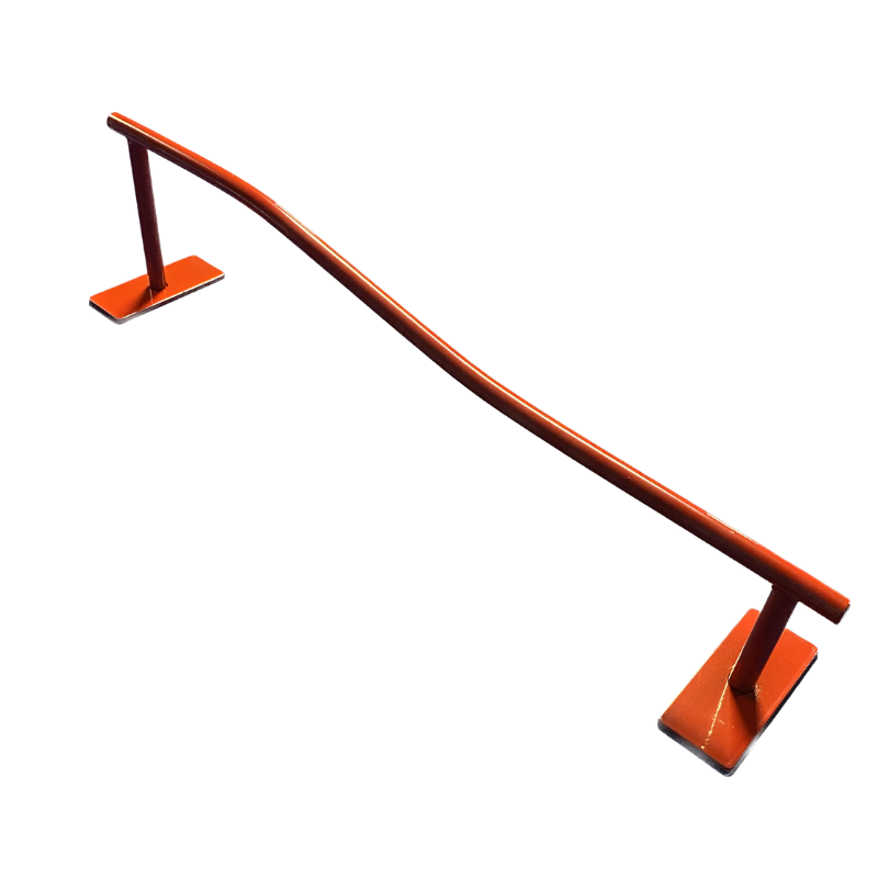 Fingerboard Metal-rail (rød)