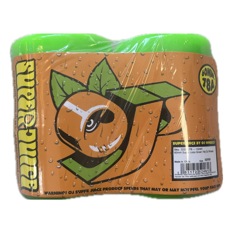 OJ Wheels - SuperJuice cruiser hjul - 78a - 60mm