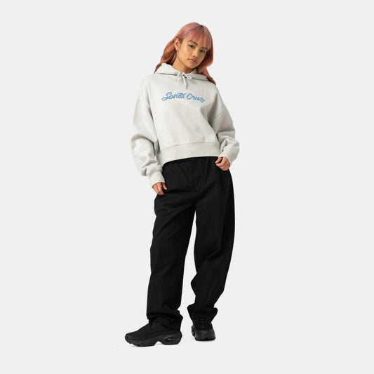 Santa Cruz Women Hoodie Love Script (grå)