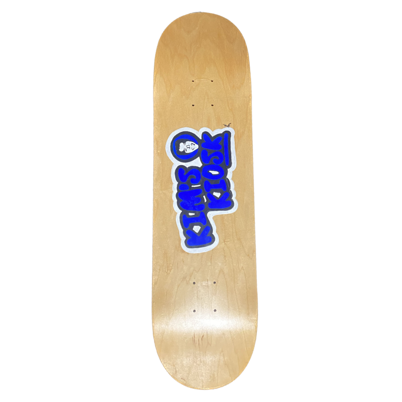 Skateboard deck - Kims kiosk logo deck - (8.375)