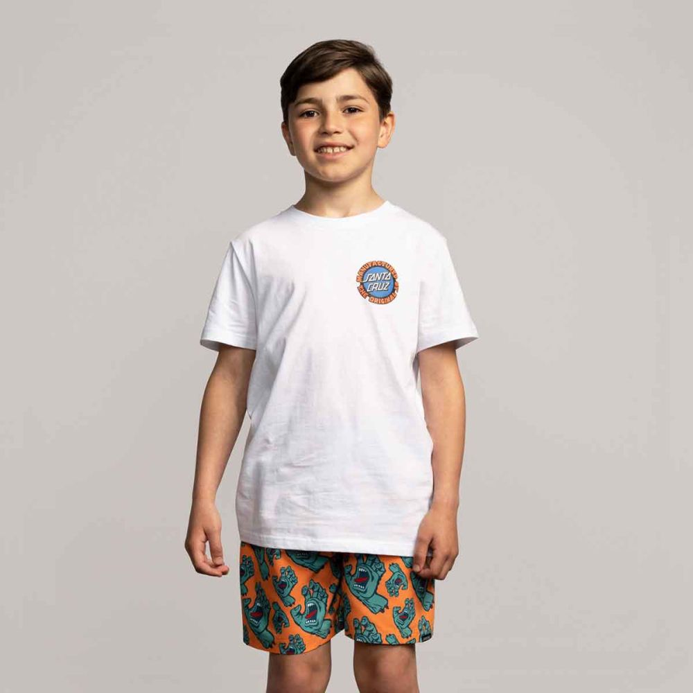 Santa Cruz t-shirt - hvid (kids)