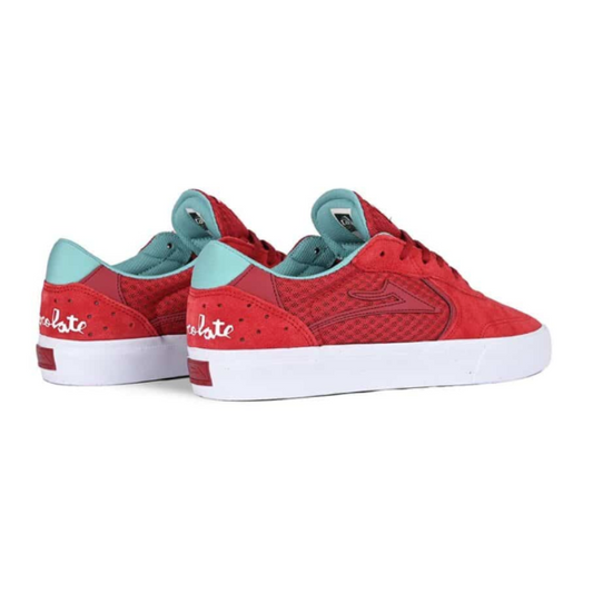 Lakai X Chocolate - Atlantic Vulc (Red/Suede)