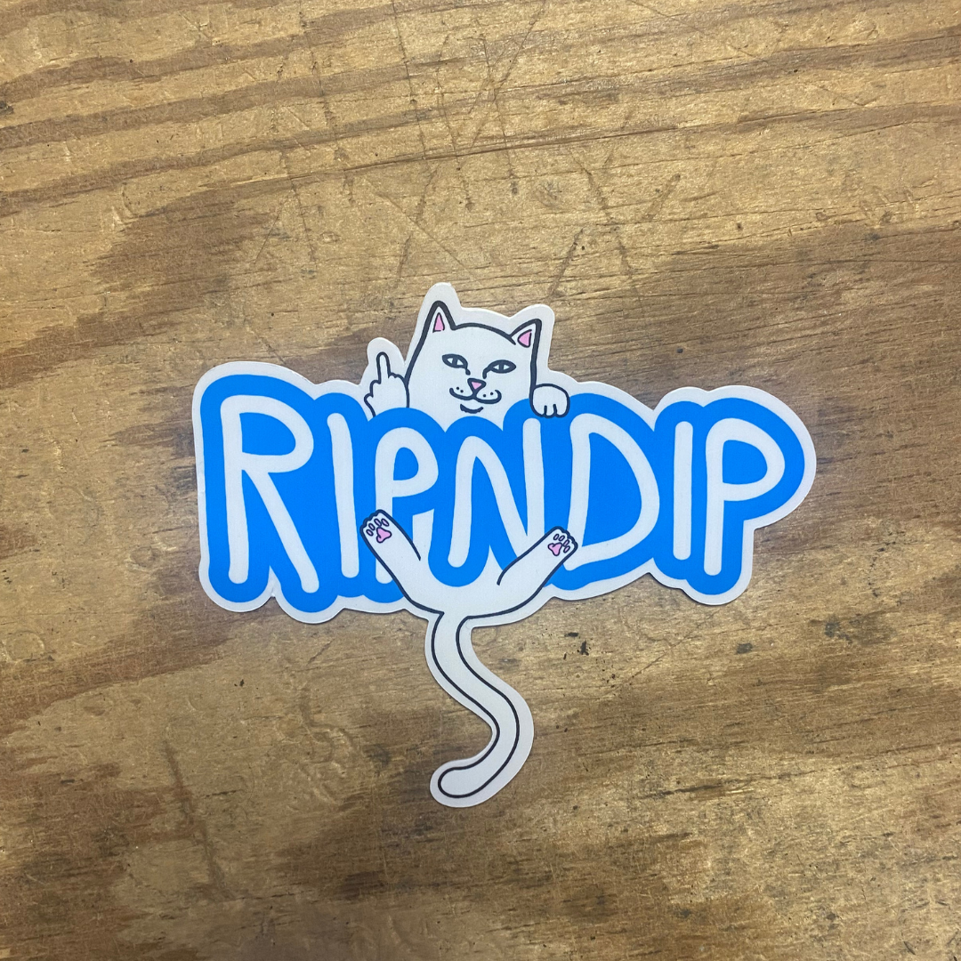 RIPNDIP - Lord Nermal Logo (9,5x11) - Stickers