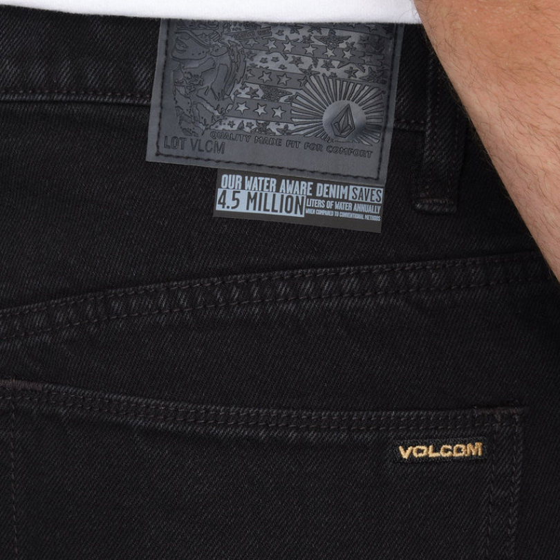 Volcom - Billow Loose Jeans - sort