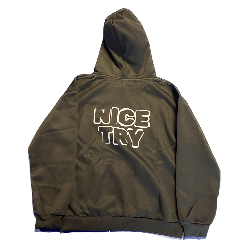 Nice Try 'original' Hoodie - sort (kids)