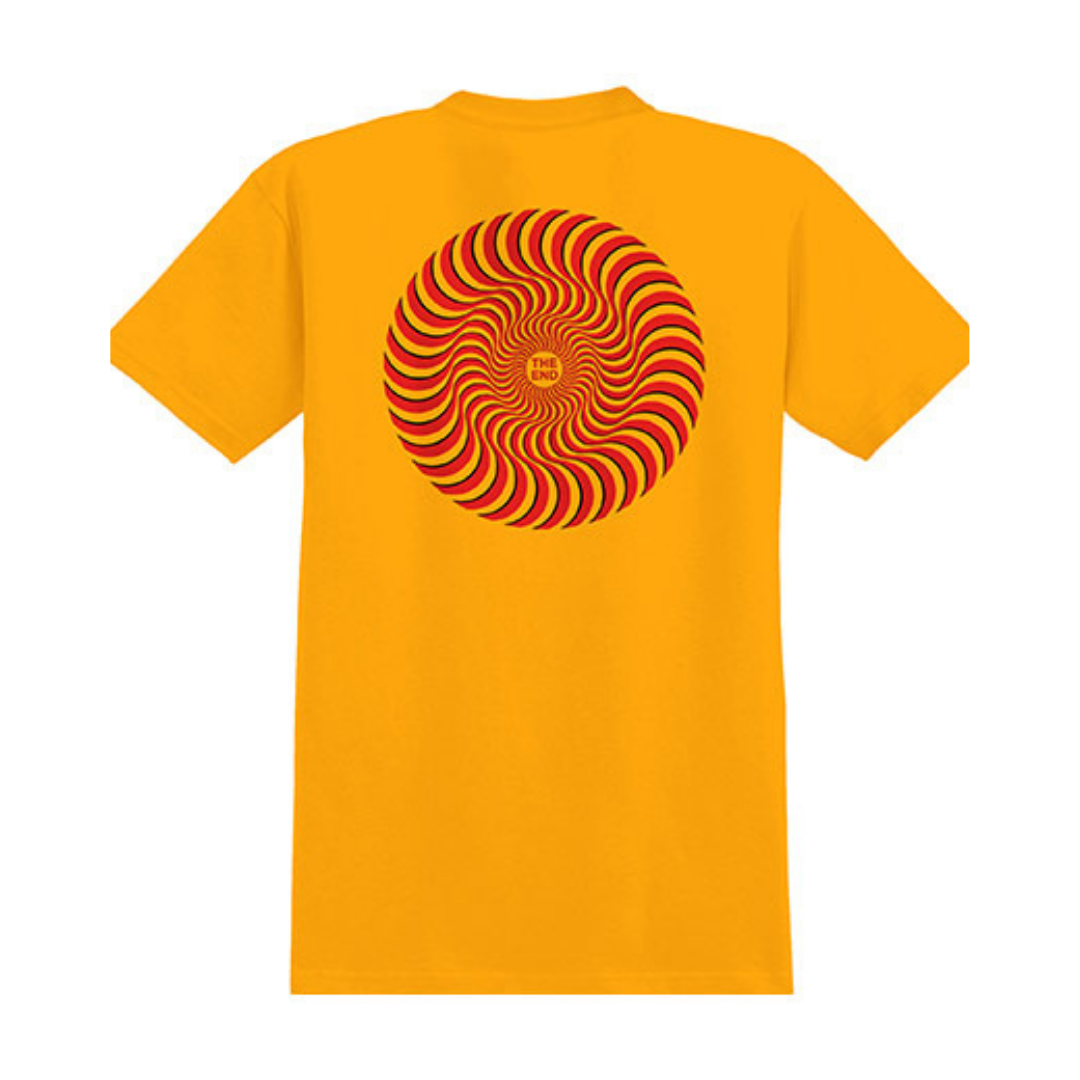 Spitfire t-shirt - gul str. 14-16 år (kids)