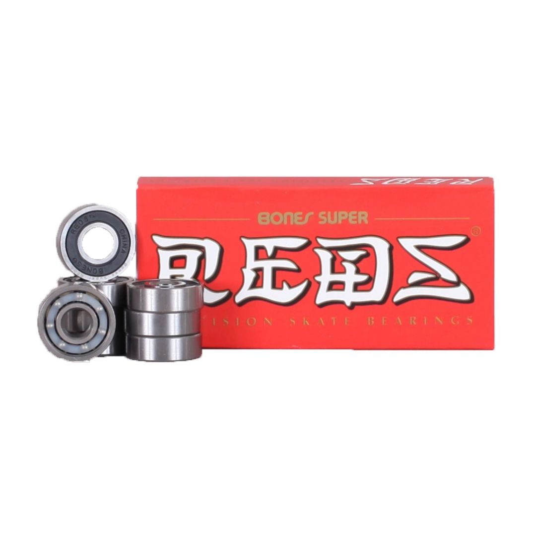 BONES - SUPER REDS - 8 stk kuglelejer