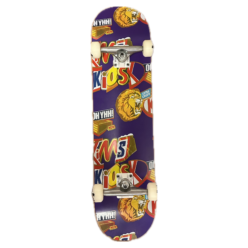 Kims Kiosk - Snack Deck complete skateboard lilla (8.0"-8.5")