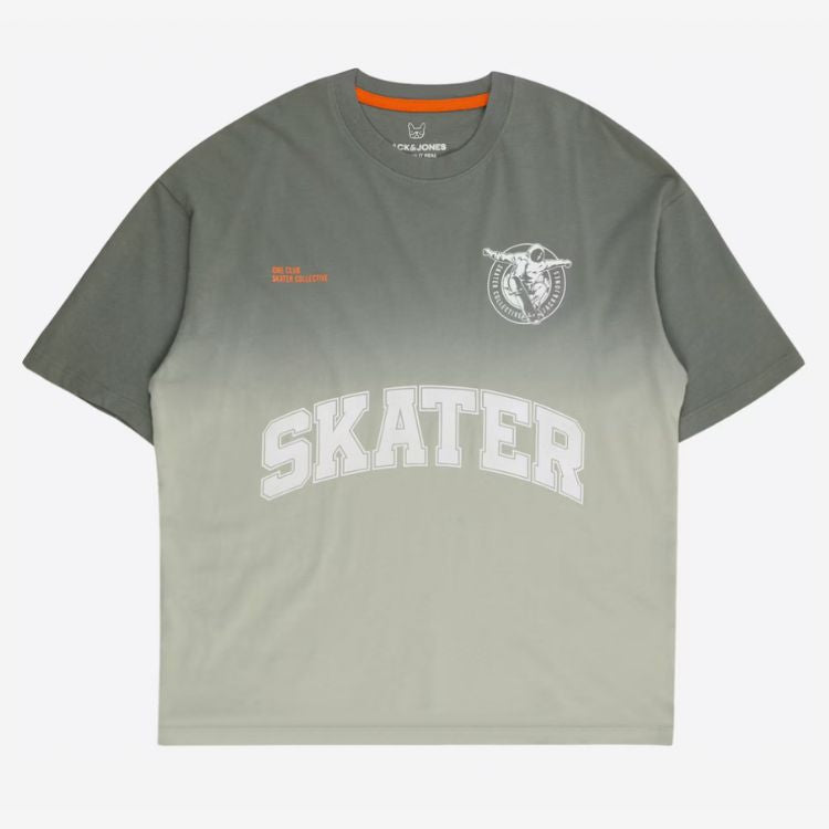 Jack & Jones 'Skater' t-shirt - grøn gradient str. 164 (kids)