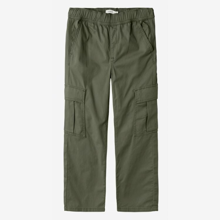 Cargo bukser med lommer - grøn (kids)