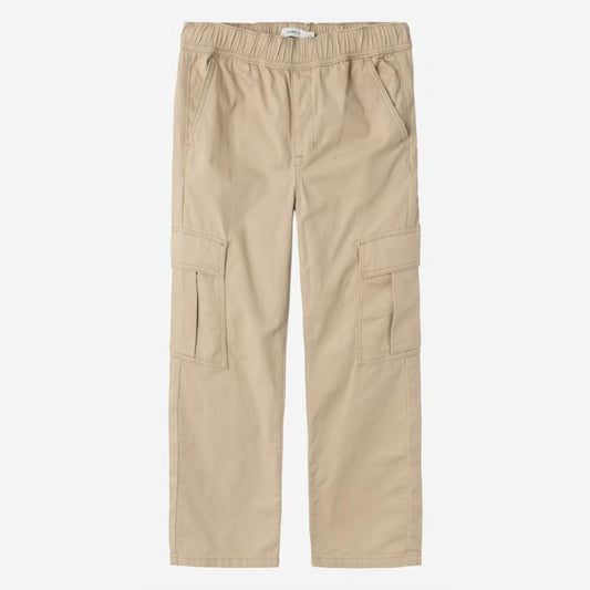 Cargo bukser med lommer - beige str. 128 (kids)