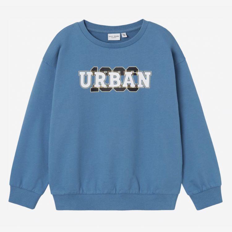 Name It Sweatshirt 'Urban' - blå (kids)