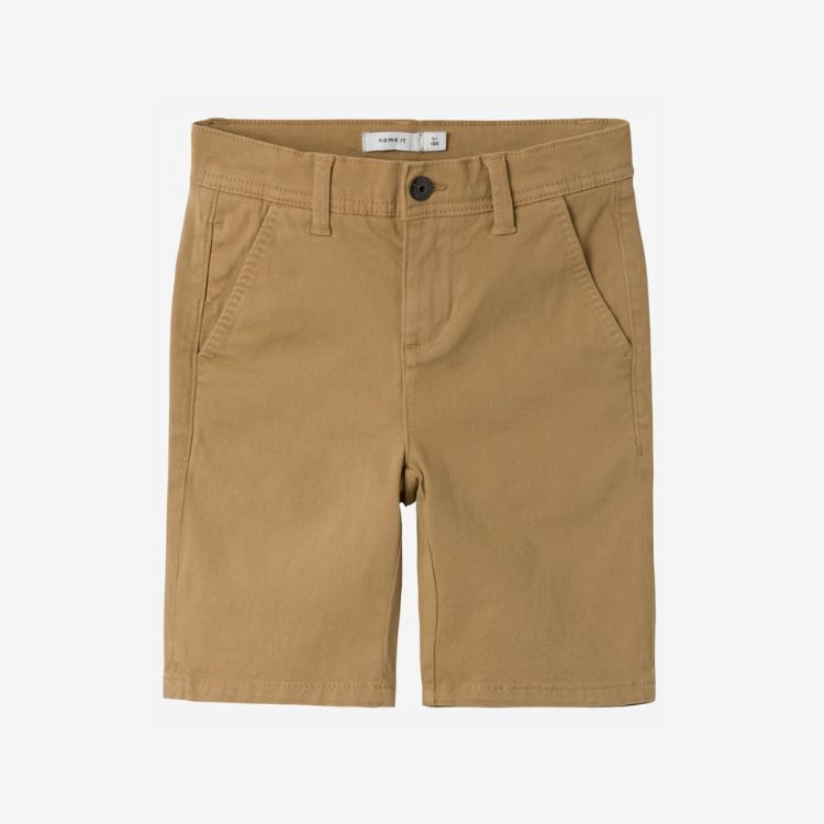 Name it chino shorts med lommer - brun (kids)