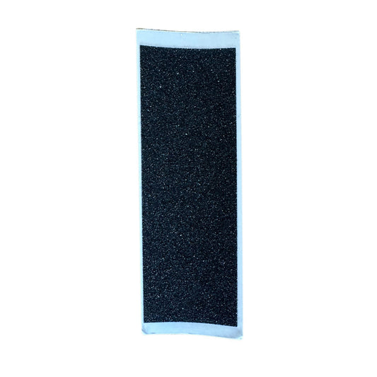 Fingerboard griptape med ægte sandkorn 1mm (sort)