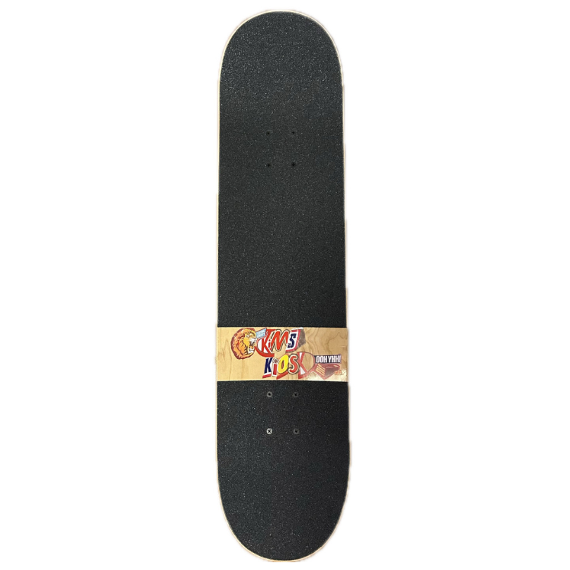 Kims kiosk - Snack Deck complete skateboard gul (8.0"-8.5")