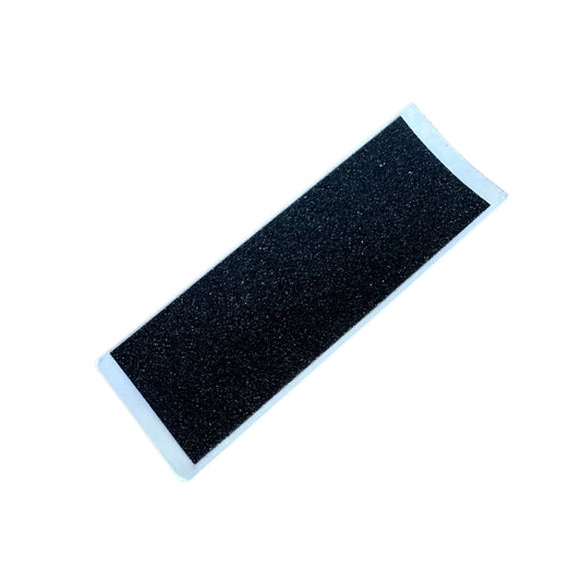 Fingerboard griptape med ægte sandkorn 1mm (sort)
