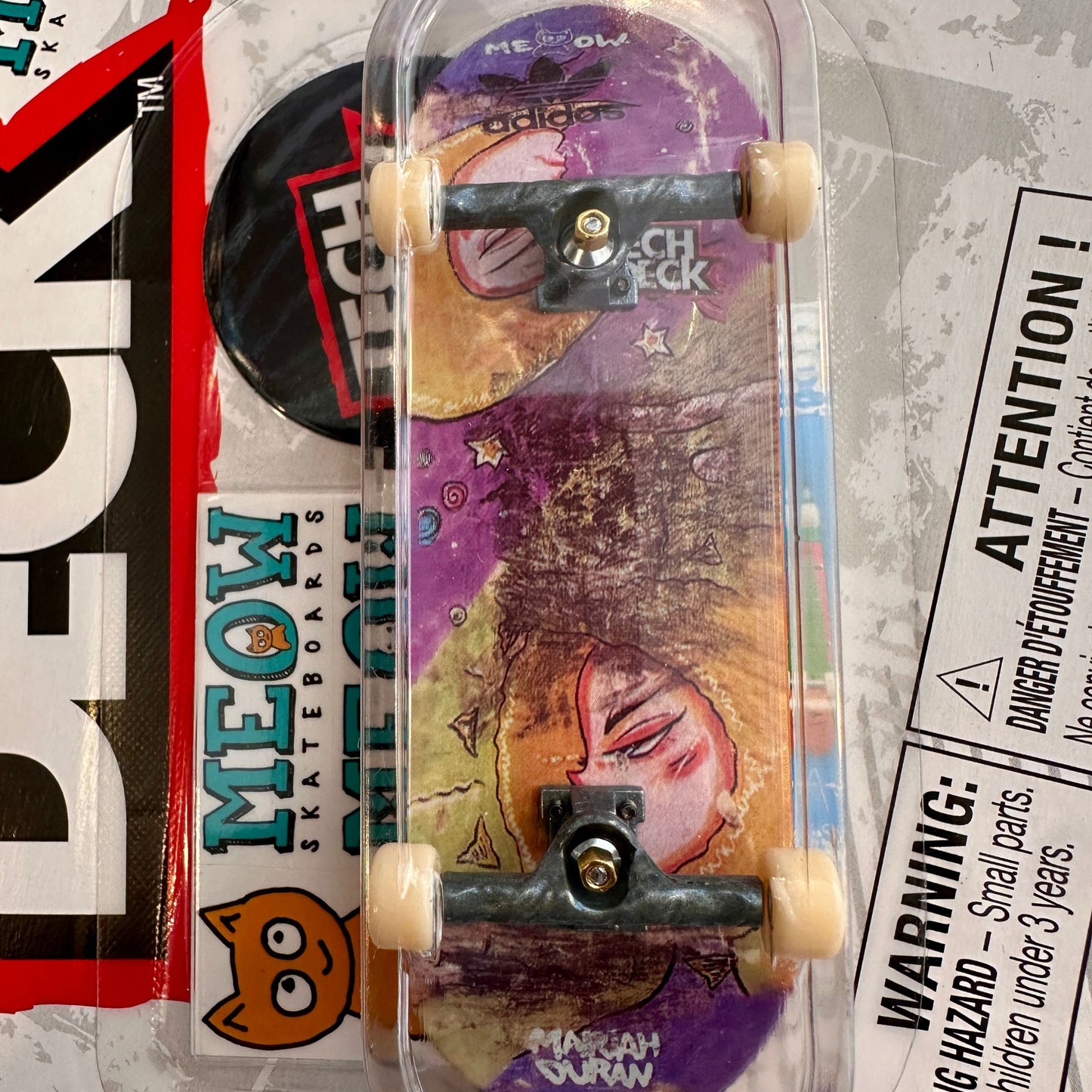 Tech Deck complete fingerboard - MEOW