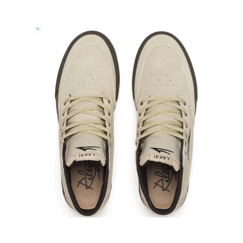 Lakai - 'Riley 3 High' cream/gum
