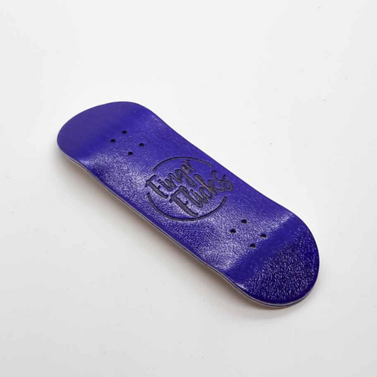 Finger flicks - Purple Wooden Deck