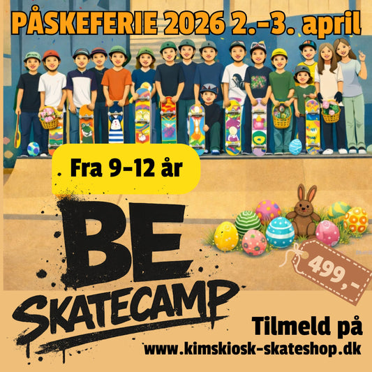 Flip Kids skateboard camp 2.-3. april - Billeshave Efterskole