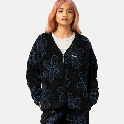 Santa Cruz Women jakke Black Daisy