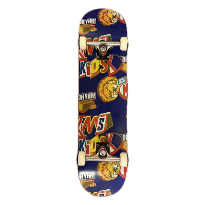Kims kiosk - Snack Deck complete skateboard blå (8.0"-8.5")