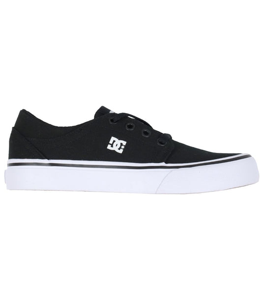DC skatesko - Trase Tx - str. 34 Black/White (kids)