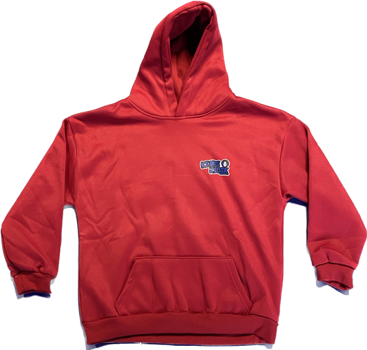 Kims Kiosk 'Everyday Snack Day' Hoodie - Rød str. 8-10 år (kids)