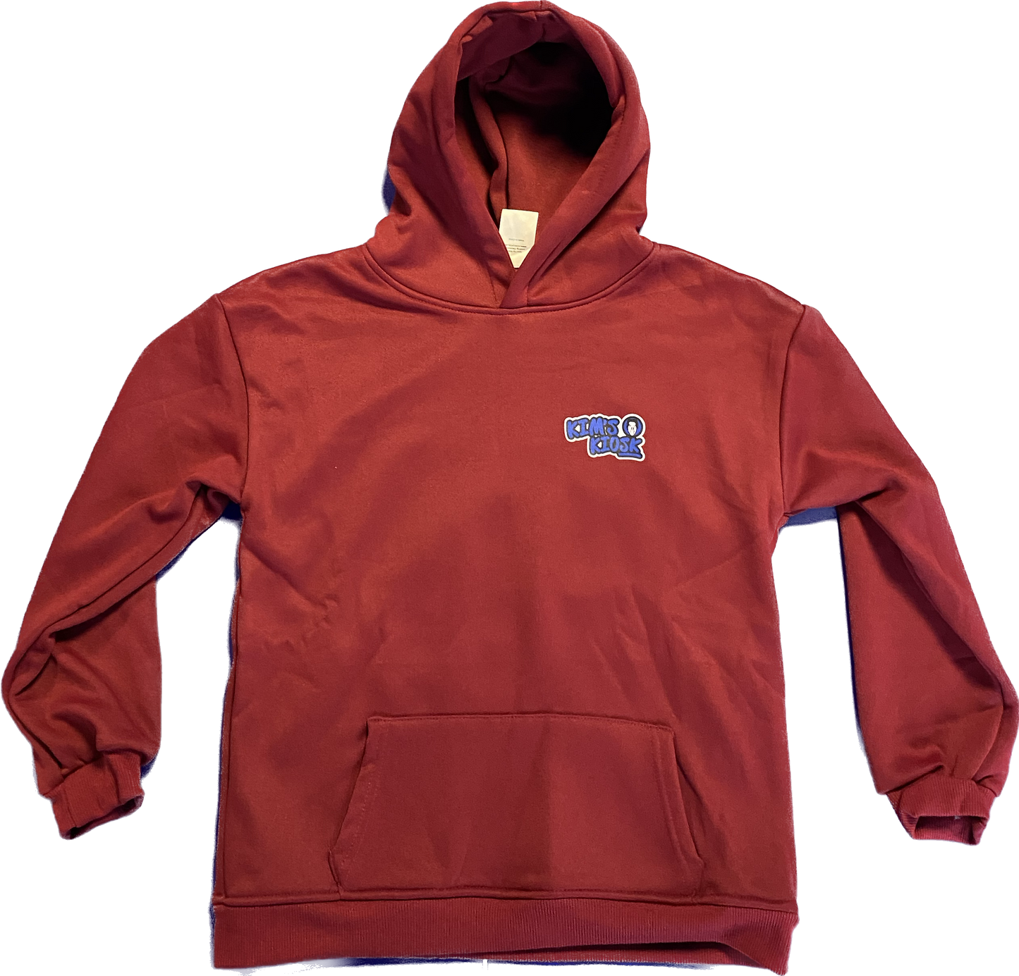 Kims Kiosk 'Everyday Snack Day' Hoodie - Mørkerød str. 10-12 år (kids)