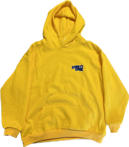 Kims Kiosk 'Everyday Snack Day' Hoodie - Gul str. 10-12 år (kids)