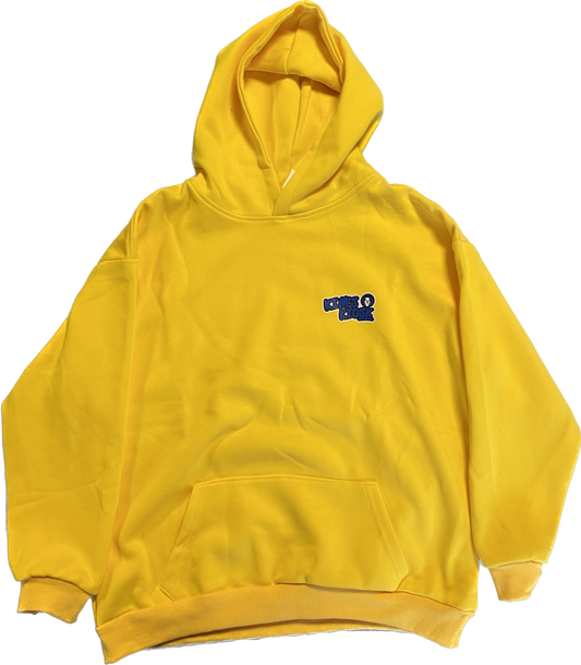 Kims Kiosk 'Everyday Snack Day' Hoodie - Gul str. 10-12 år (kids)
