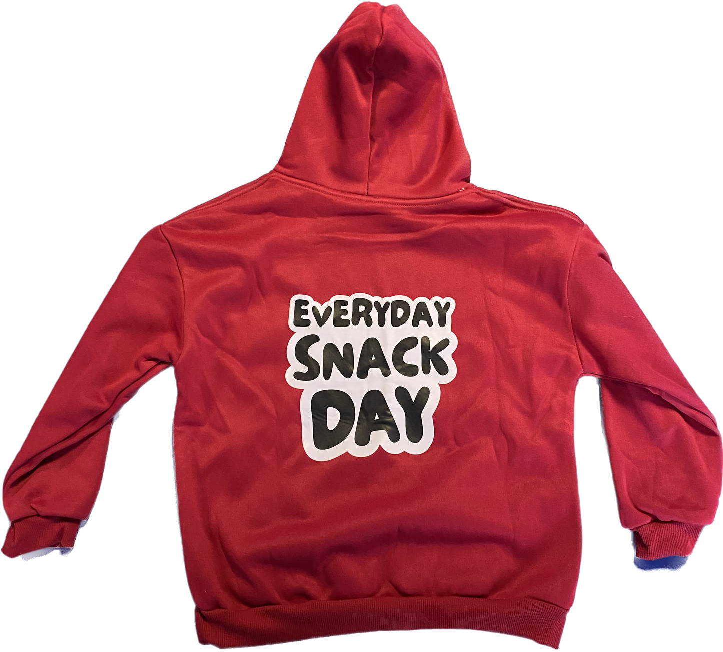 Kims Kiosk 'Everyday Snack Day' Hoodie - Rød str. 8-10 år (kids)