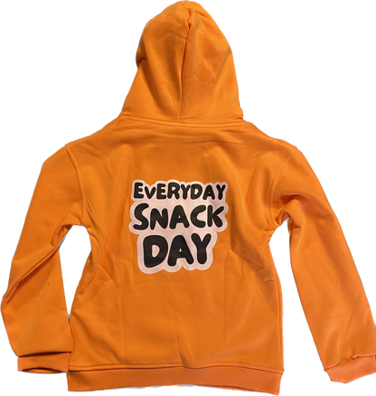 Kims Kiosk 'Everyday Snack Day' Hoodie - Orange (kids)
