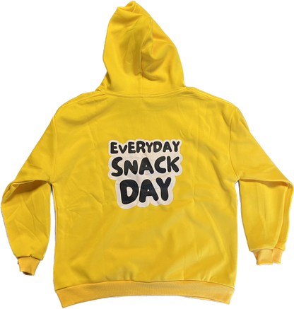 Kims Kiosk 'Everyday Snack Day' Hoodie - Gul str. 10-12 år (kids)