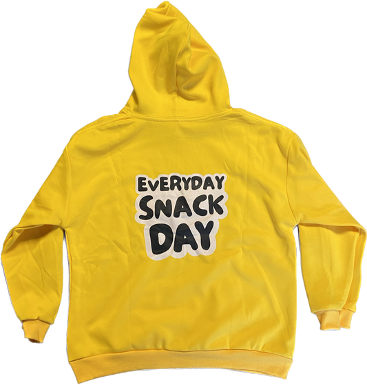 Kims Kiosk 'Everyday Snack Day' Hoodie - Gul str. 10-12 år (kids)