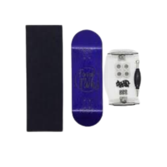 Finger flicks - Purple Wooden Complete fingerboard