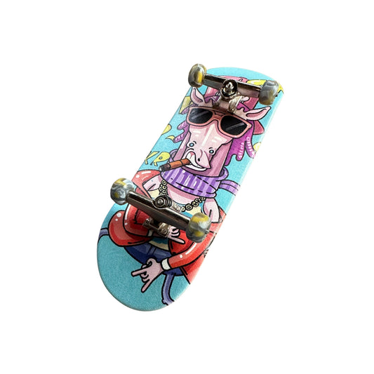 Complete fingerboard - Smoking Pony (ABEC3 hjul)