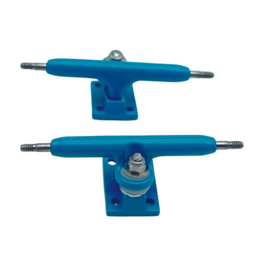 Fingerboard metal trucks til 32mm board (lyseblå)