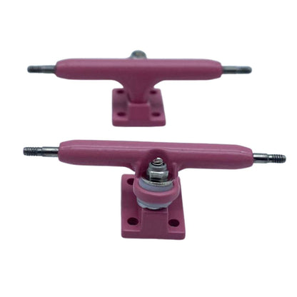Fingerboard metal trucks til 32mm board (lyserøde)