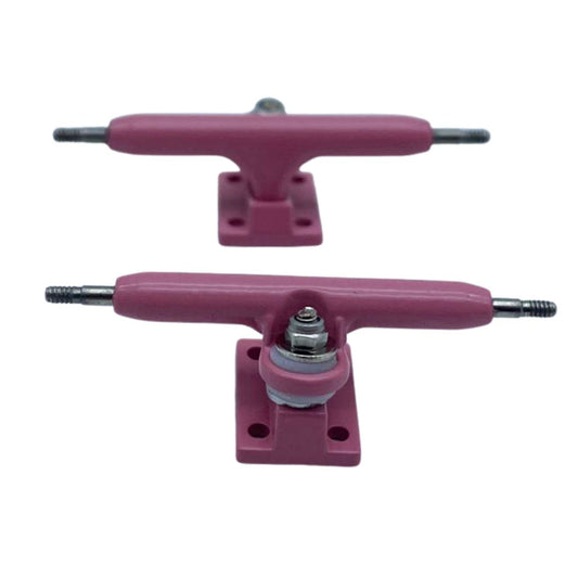 Fingerboard metal trucks til 32mm board (lyserøde)