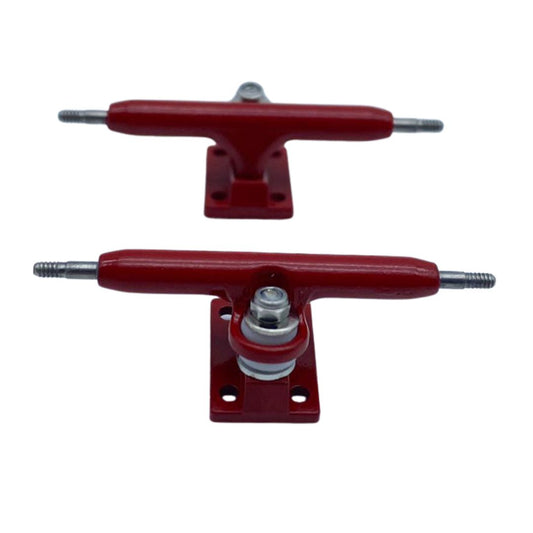 Fingerboard metal trucks til 32mm board (rød)