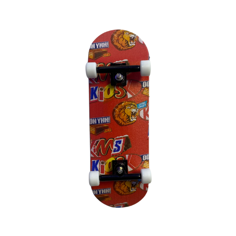 Complete Fingerboard - Kims Kiosk Snack Ltd. Edition - Rød