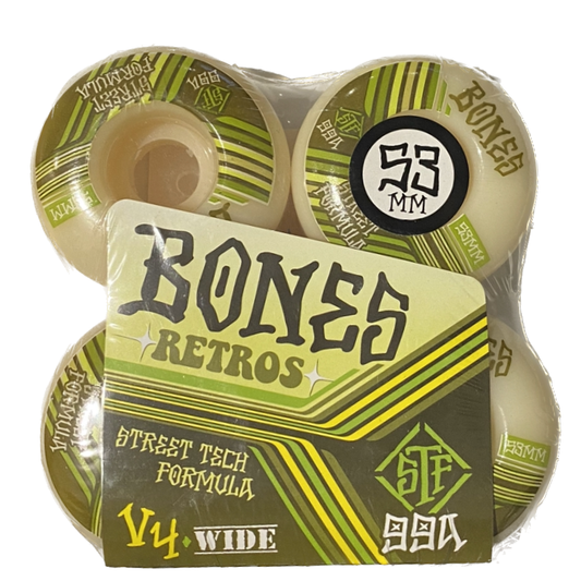 Bones - Retros- Street Tech Formula V4 - 99a - 53mm