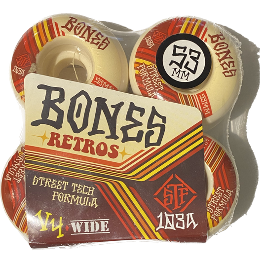 Bones - Retros- Street Tech Formula V4 - 103a - 53mm