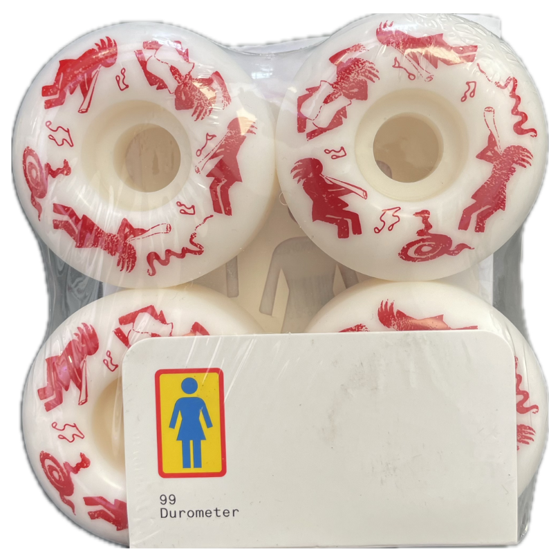 Girl - Native red/white Wheel 54mm